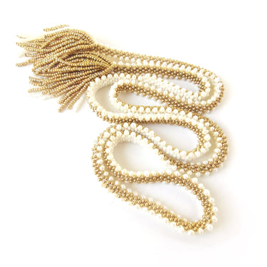 Collar Serpiente Perlas